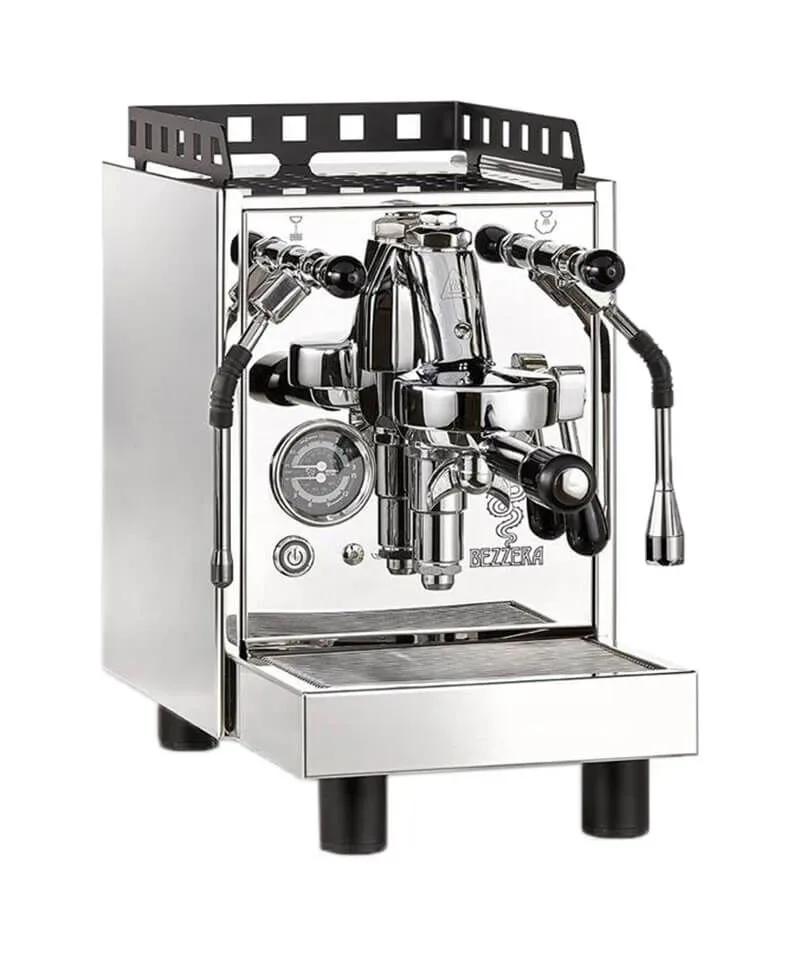 Bezzera ARIA TOP PID edelstahl Espresso Halbautomat – Siebträgermaschine/Espressomaschine