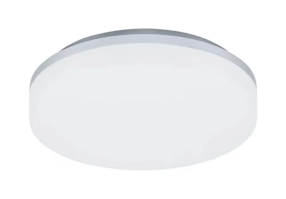 Ledeshi LED SLICE CIRCLE N II silber, 10/15W, 3000/4000K, IP54,Phase Anbauleuchte – Deckenlampe/Wandlampe