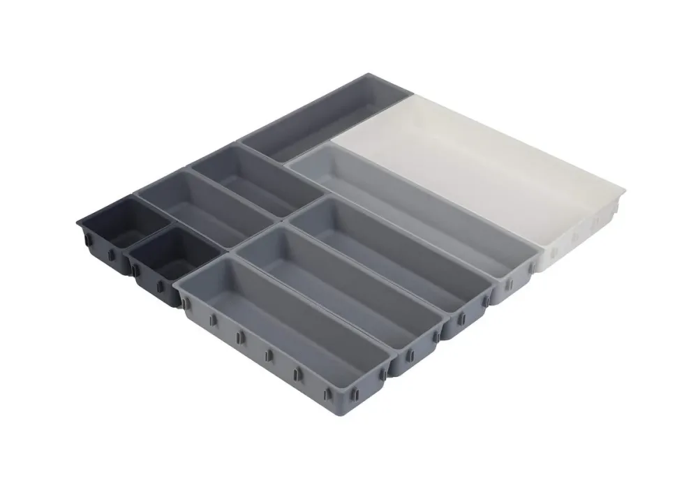 Organizer Joseph Joseph Storage Grau Kunststoff 52.6 cm 5 cm 43.9 cm - Material: Polypropylen - Organizer