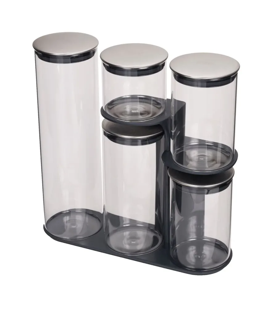 Joseph Joseph - Dosen-Set, 32x32cm, Transparent