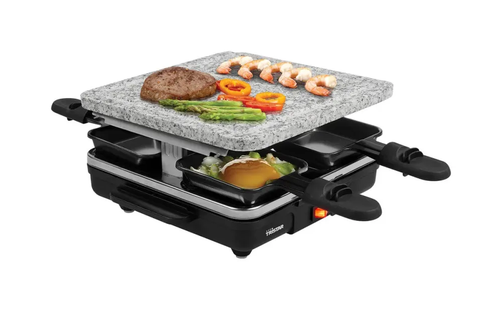 Tristar RA-2745 Raclette – Raclette Ofen/Raclette Grill – schwarz