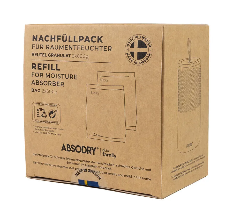ABSODRY Nachf&uuml;llpack Duo Family 456.85960700 2 x 600g