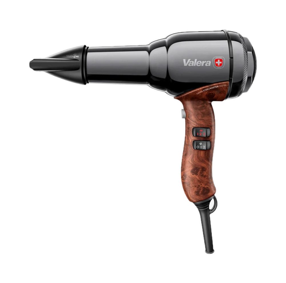 Valera Swiss Steel Master Digital Black-Chrome Haarföhn – Haarföhn/Haartrockner – schwarz