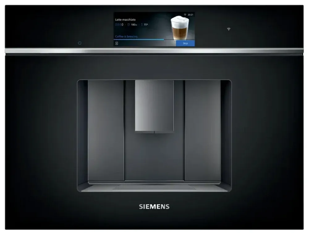 Siemens CT718L1B0 Einbau Kaffeevollautomat – Einbau Kaffeemaschine/Einbau Kaffeevollautomat – schwarz