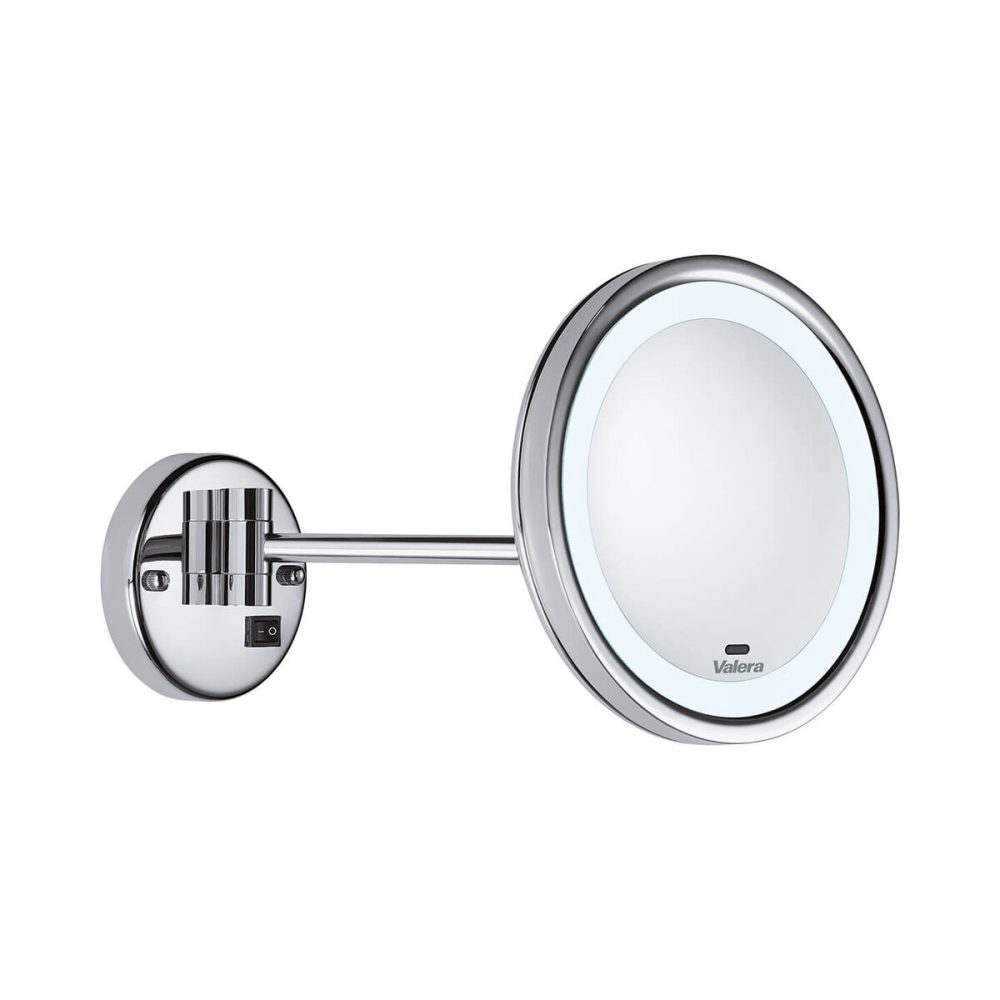 Valera Optima Light Smart Spiegel – Schminkspiegel/Kosmetikspiegel – silber