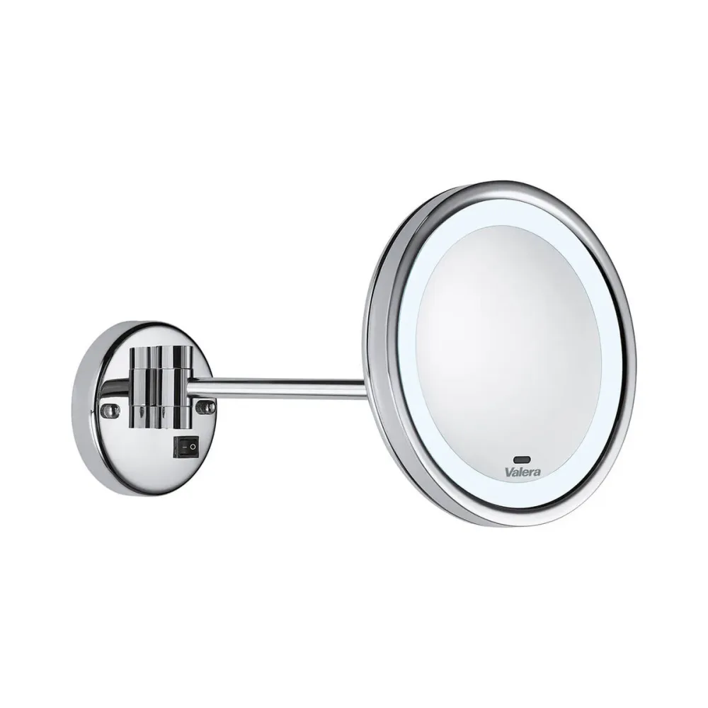 Valera Optima Light Smart Spiegel – Schminkspiegel/Kosmetikspiegel – silber
