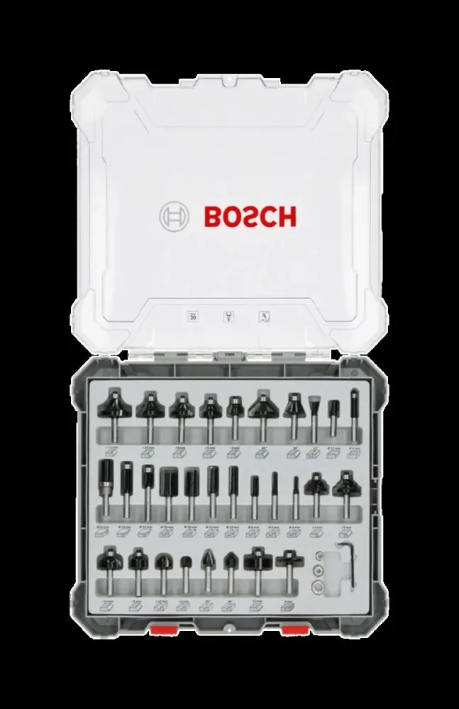 Bosch Power Tools PRO Nutfräser- Set, 2607017475