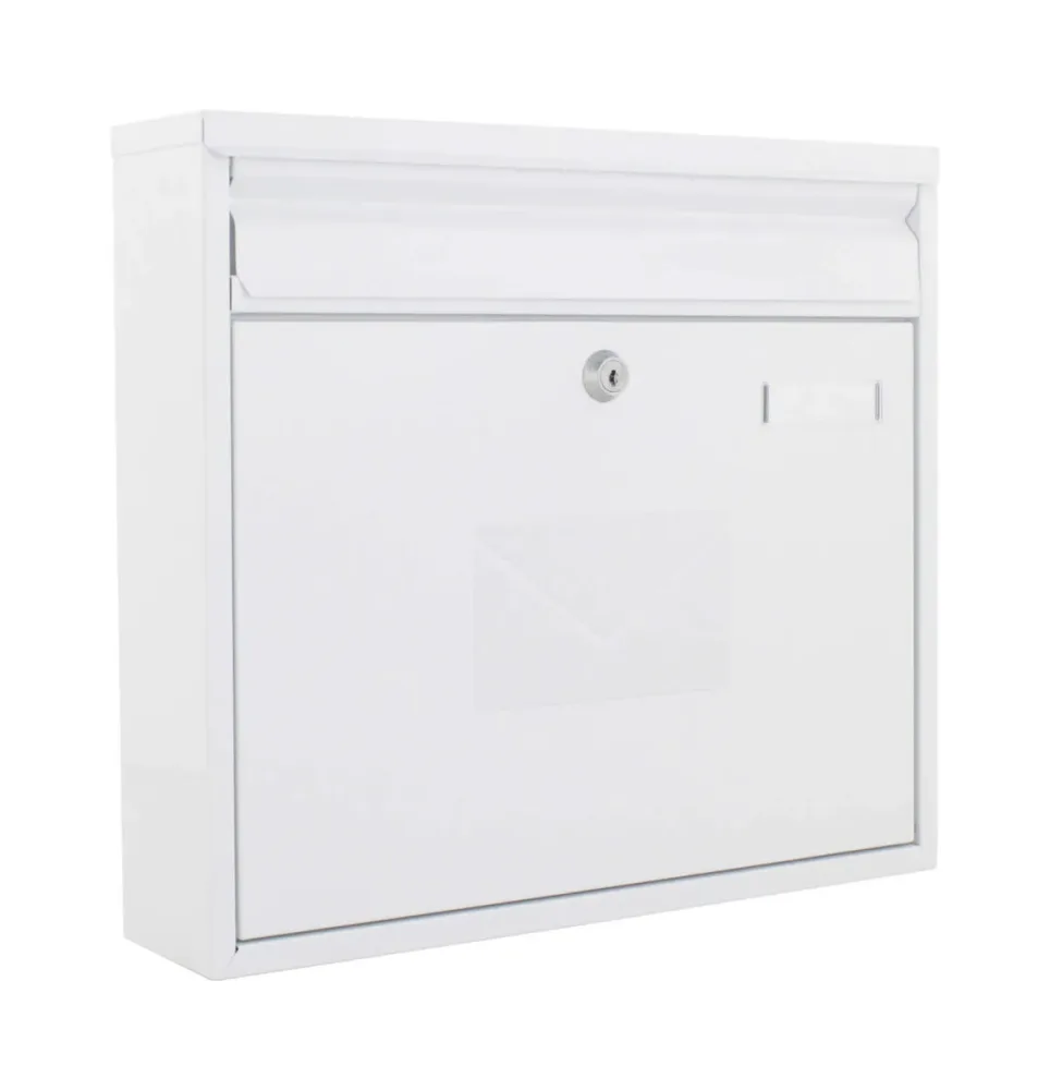 Rottner T04772 Teramo Briefkasten Weiss