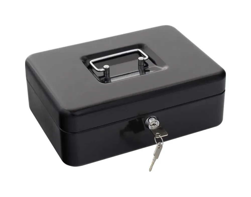 Rottner T06109 HomeStar Cash 3 Geldkassette Schwarz
