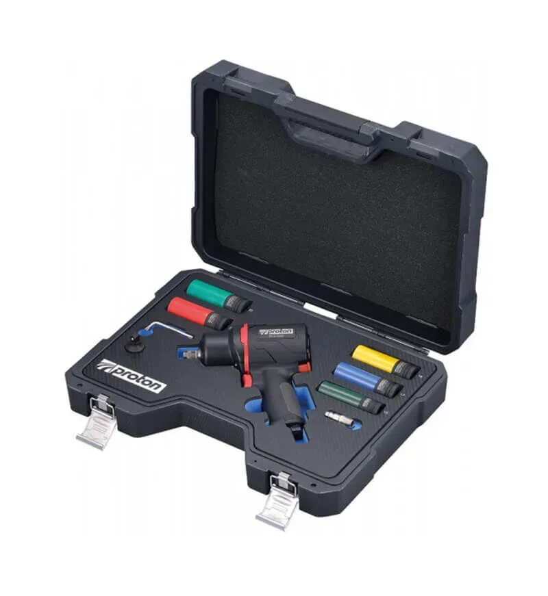 Proton DLS-1000 Set Druckluft-Schlagschrauber