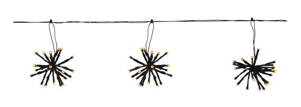 Star Trading Flower Curtain Lichterkette 400 cm