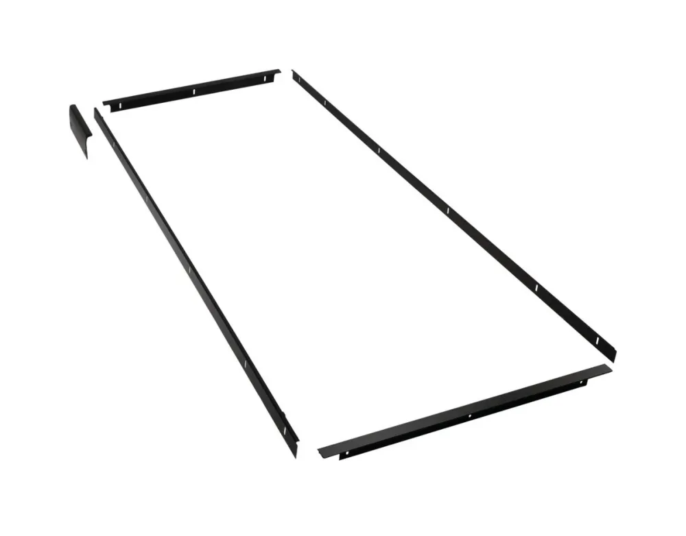 Miele KDR sw K 35543-55 EDF Dekorrahmen Zubehör Kühlschrank – Lüftungsgitter/Dekorrahmen/Türfronten – schwarz