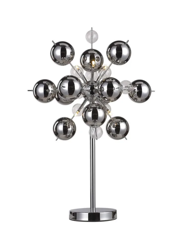 Näve Explosion Tischleuchte Chrom 73 cm
