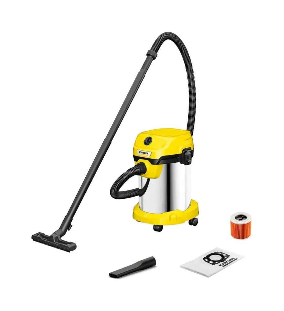 KÄRCHER - Nass-/Trockensauger WD 3 V-17/4/20 1000W, Gelb Bunt, One Size