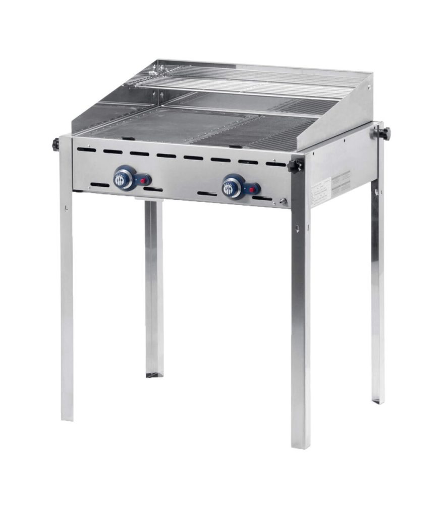 HENDI, Gasgrill, HENDI Green Fire 2 Brenner Gasgrill, Produkte & Wohnen