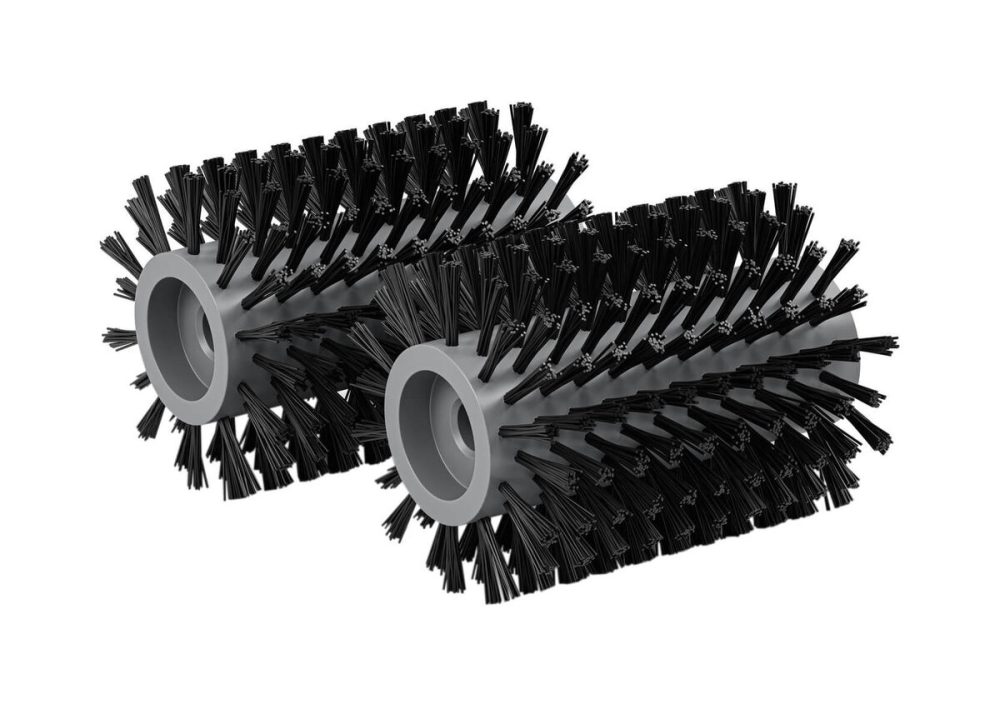 Kärcher Home & Garden 2.644-340.0 Kärcher - Rollenbürste - für Steinoberflächen, Platten (Packung mit 2) Bürstenwalzen