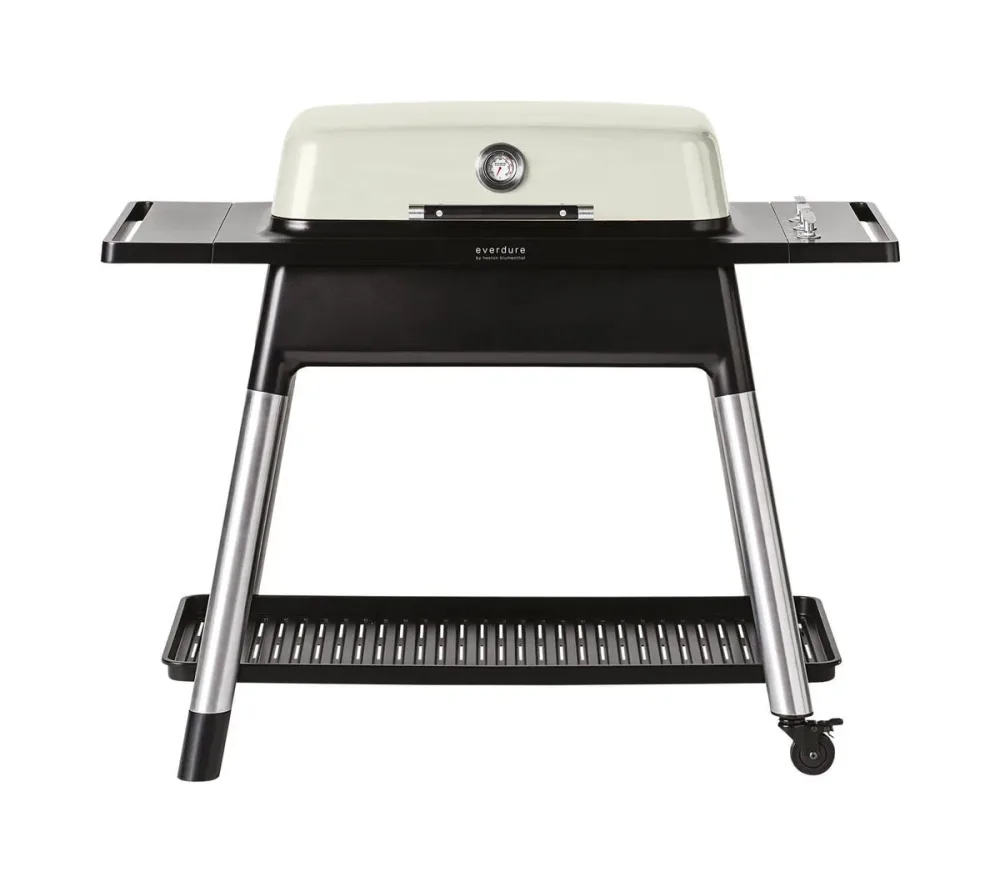 Everdure FURNACE Gasgrill, stone mit Doppelboden Gasgrill – stone grey