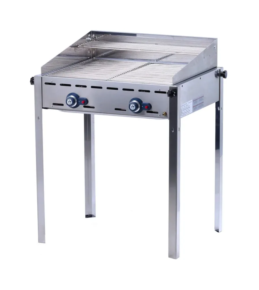 HENDI, Gasgrill, HENDI GRILLSYSTEM GREEN FIRE Gasgrill, Produkte & Wohnen