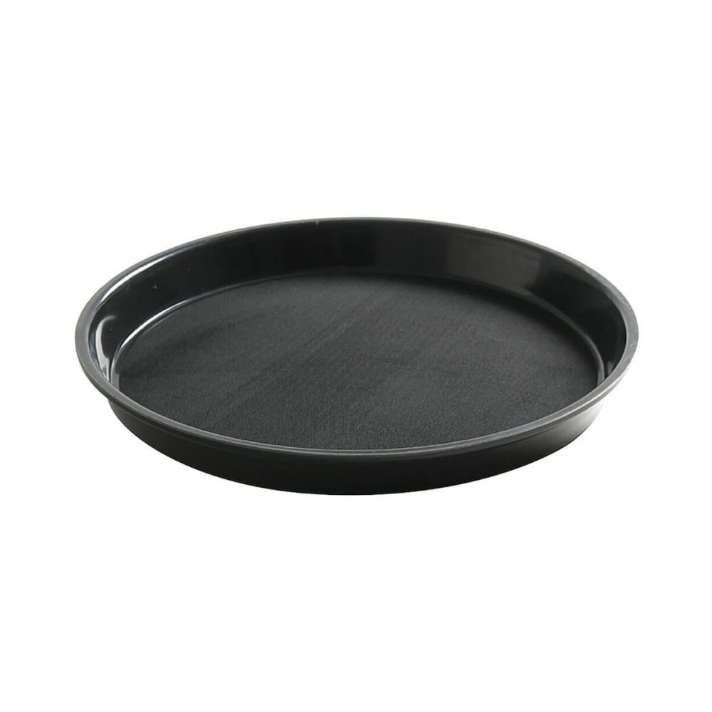 Hendi Serviertablett rund 32cm – Gastro Inventar/Gastro Einrichtungen – schwarz