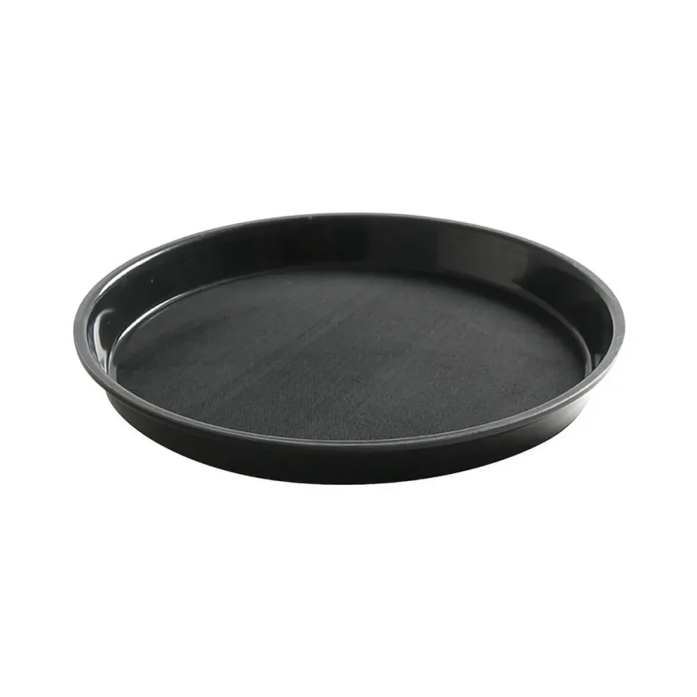 Hendi Serviertablett rund 32cm – Gastro Inventar/Gastro Einrichtungen – schwarz
