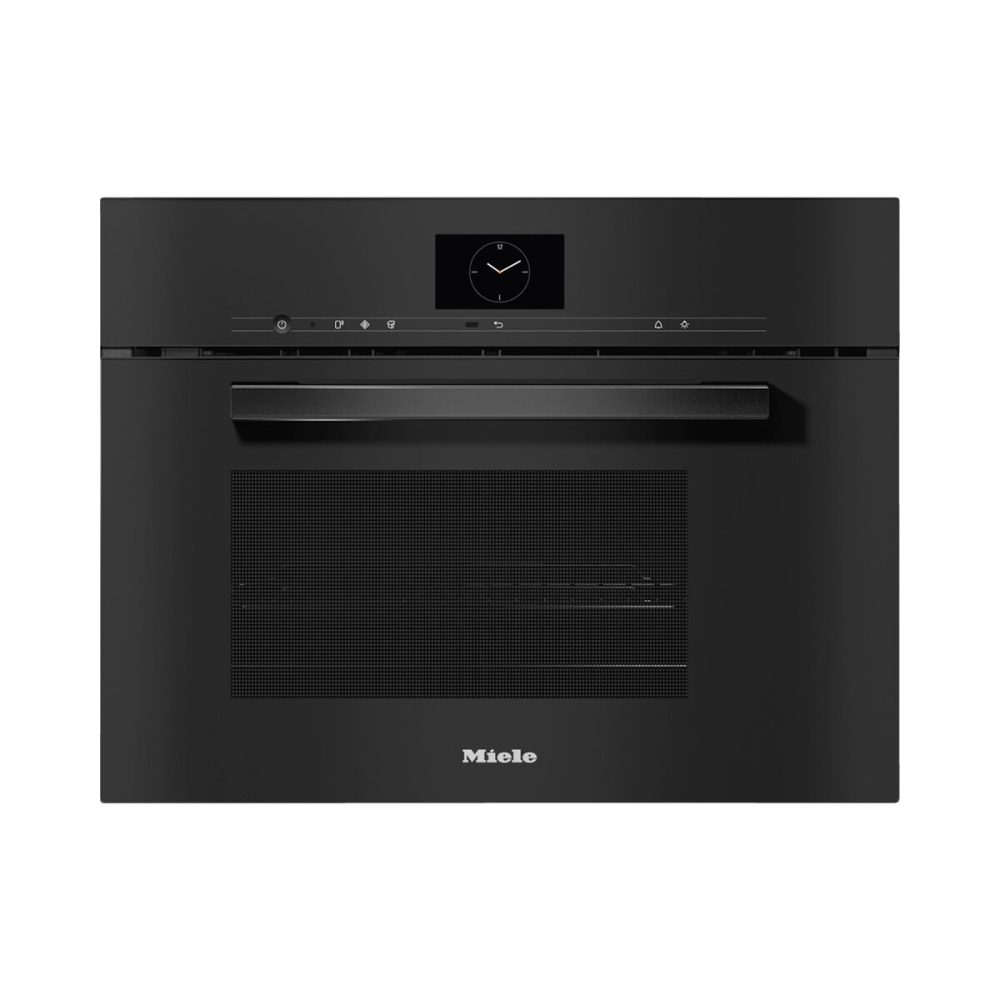 Miele DGM7640-60 SW Backofen-Steamer mit Mikrowelle – Kombisteamer 60 cm – obsidianschwarz