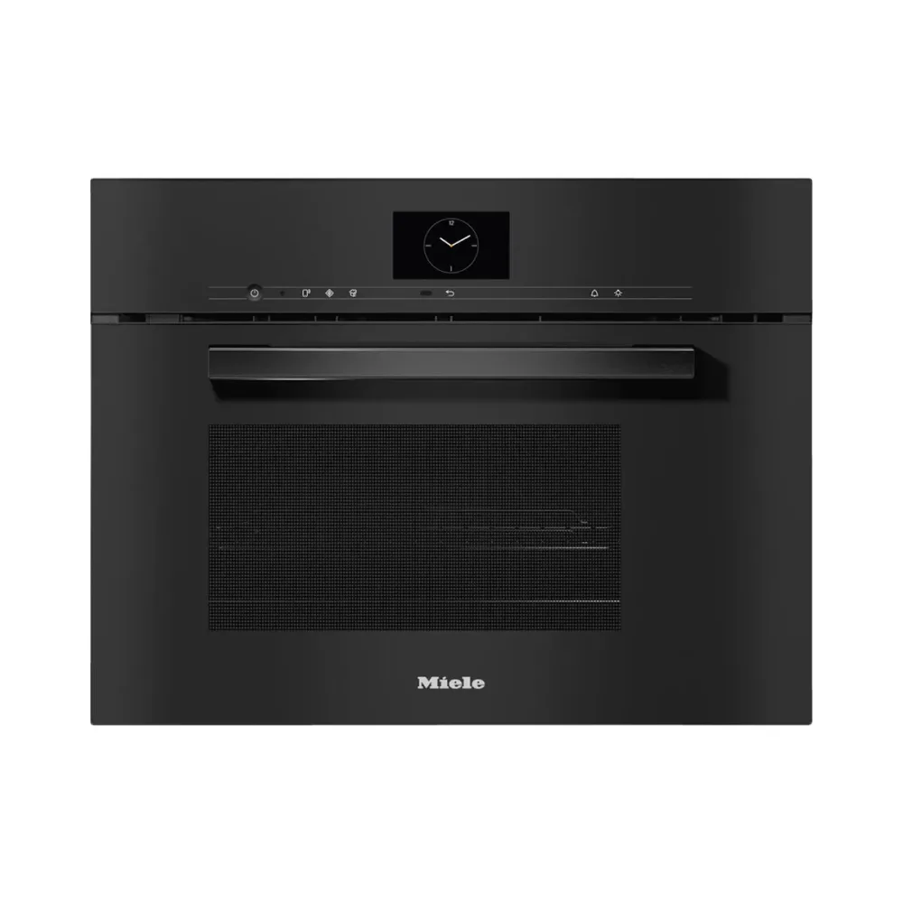 Miele DGM7640-60 SW Backofen-Steamer mit Mikrowelle – Kombisteamer 60 cm – obsidianschwarz