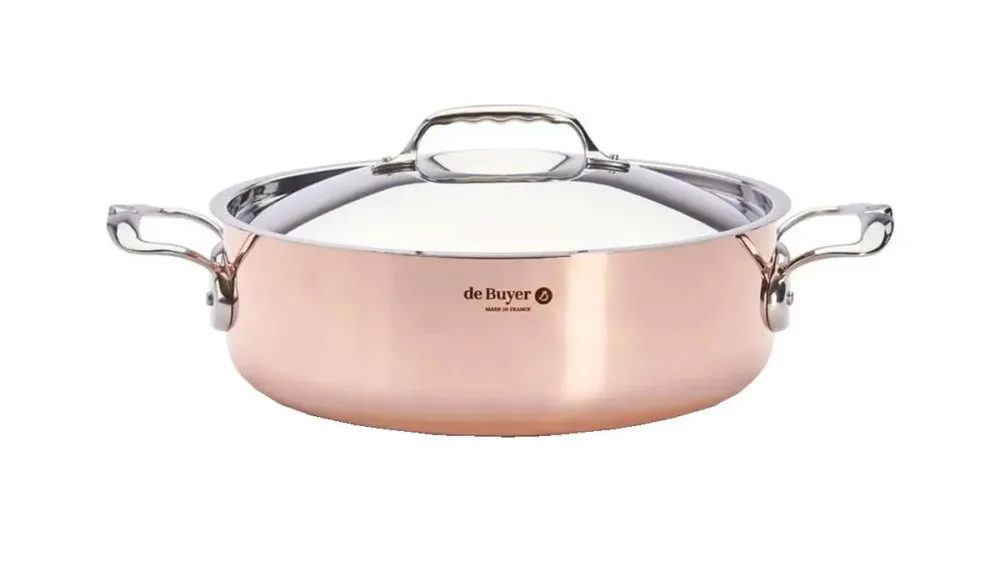 de BUYER - Servierpfanne, 28CM/4.9L, Kupfer