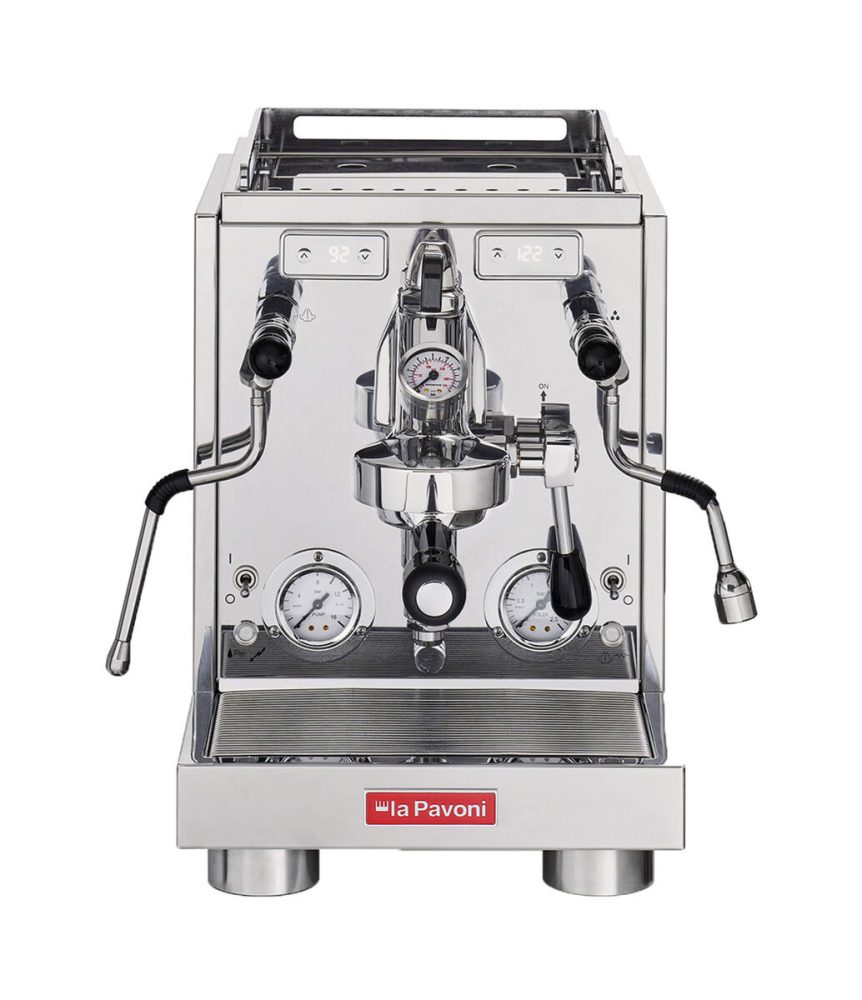 La Pavoni Semiprofessionel Botticelli Specialty Siebträgermaschine – Siebträgermaschine/Espressomaschine – edelstahl