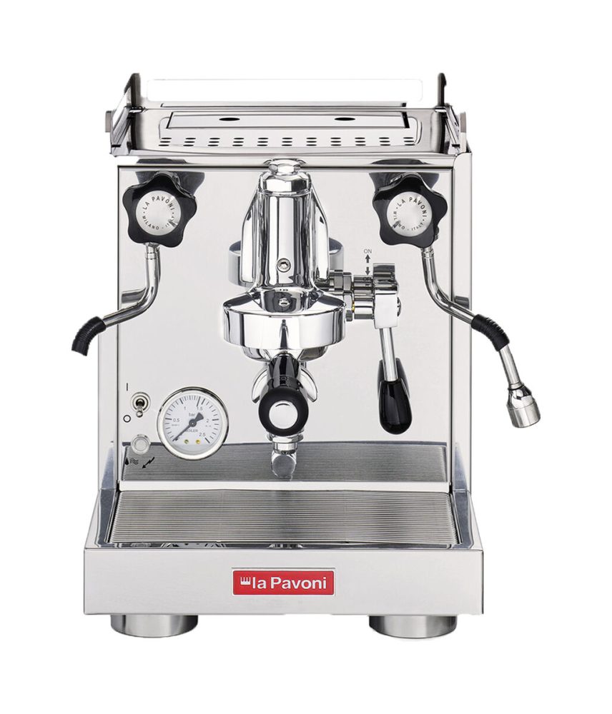 La Pavoni Semiprofesssionell Cellini Classic Siebträgermaschine – Siebträgermaschine/Espressomaschine – edelstahl