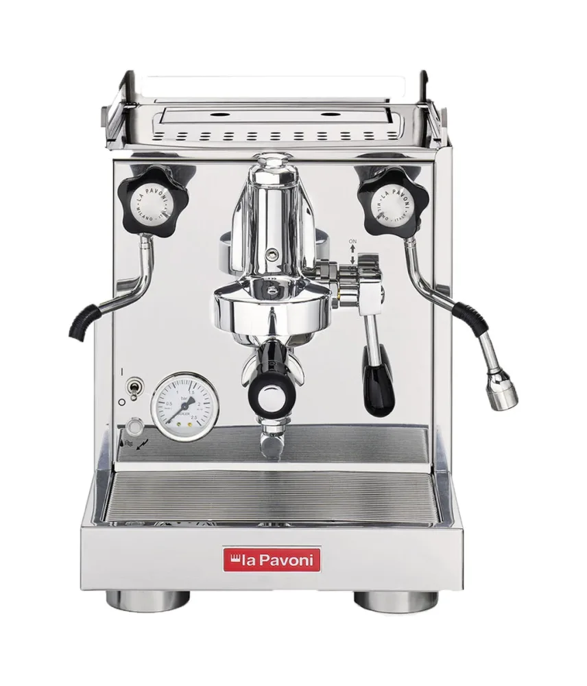 La Pavoni Semiprofesssionell Cellini Classic Siebträgermaschine – Siebträgermaschine/Espressomaschine – edelstahl