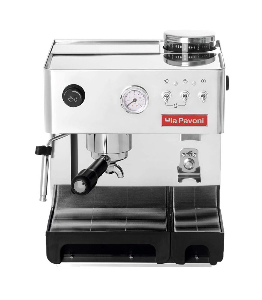 La Pavoni Domus Bar Siebträgermaschine – Siebträgermaschine/Espressomaschine – edelstahl
