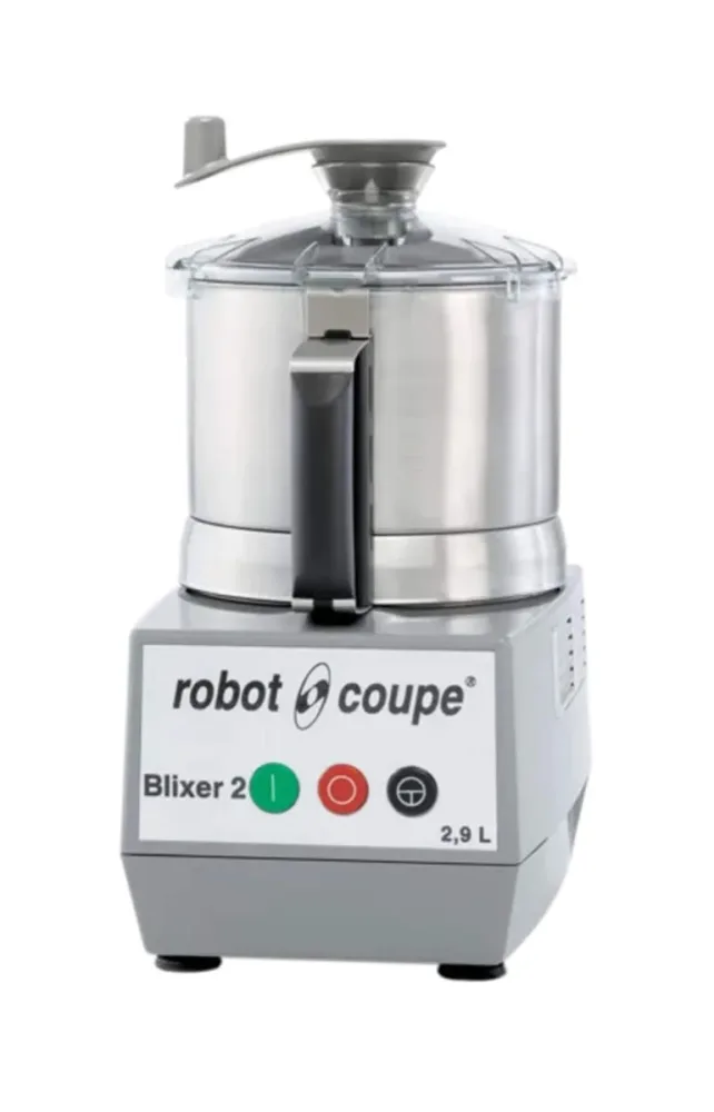 Robot Coupe Blixer 2 – Gastro Aufschnittmaschine, Mixer & Küchenmaschine – grau