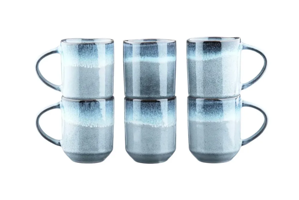 Björn Genesis 40cl Tassen Set 6 tlg. Blau