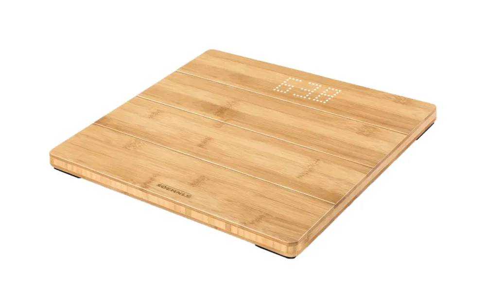 Soehnle Digitale Personenwaage Style Sense Bamboo Magic | 180 kg
