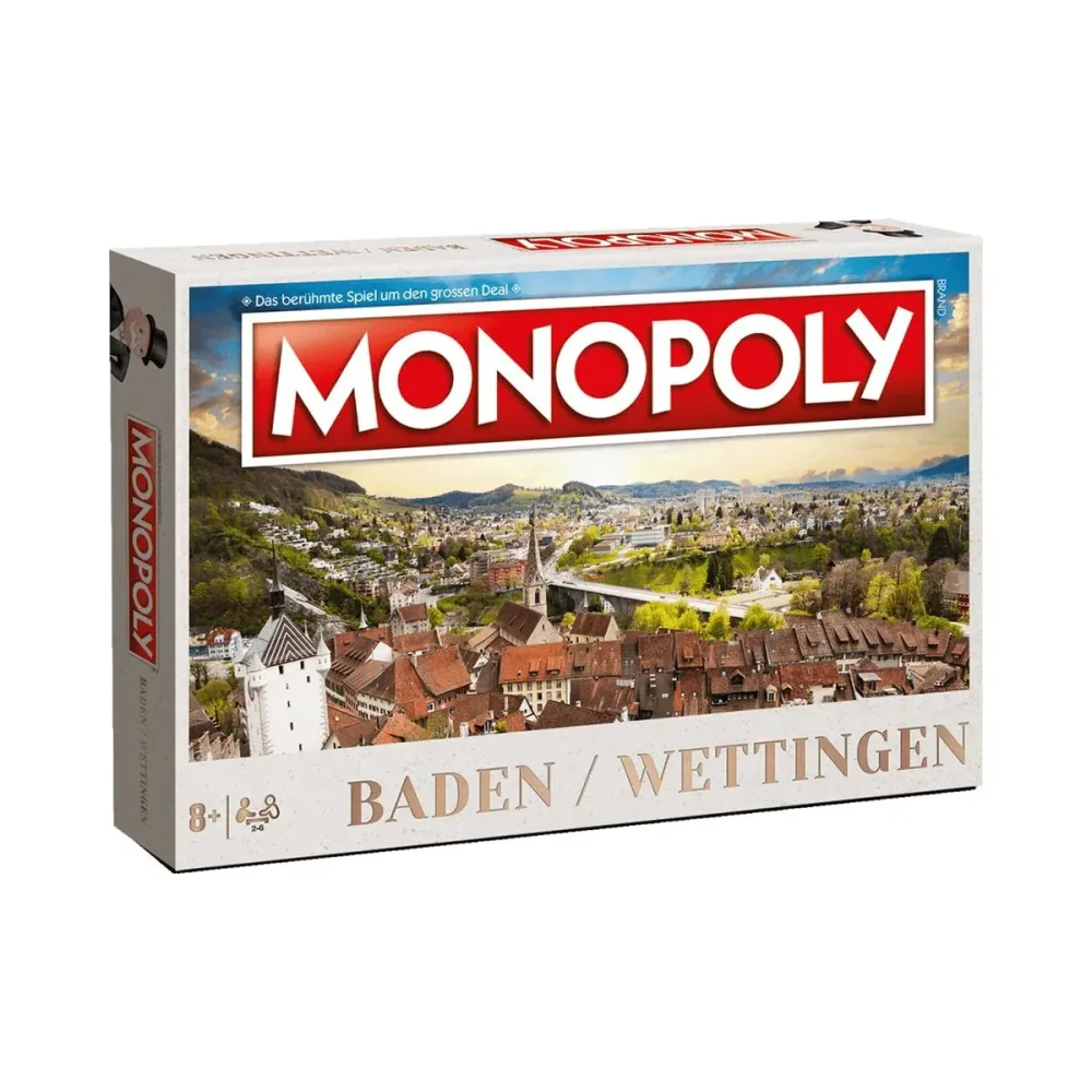 Hasbro Monopoly Baden-Wettingen Spiel