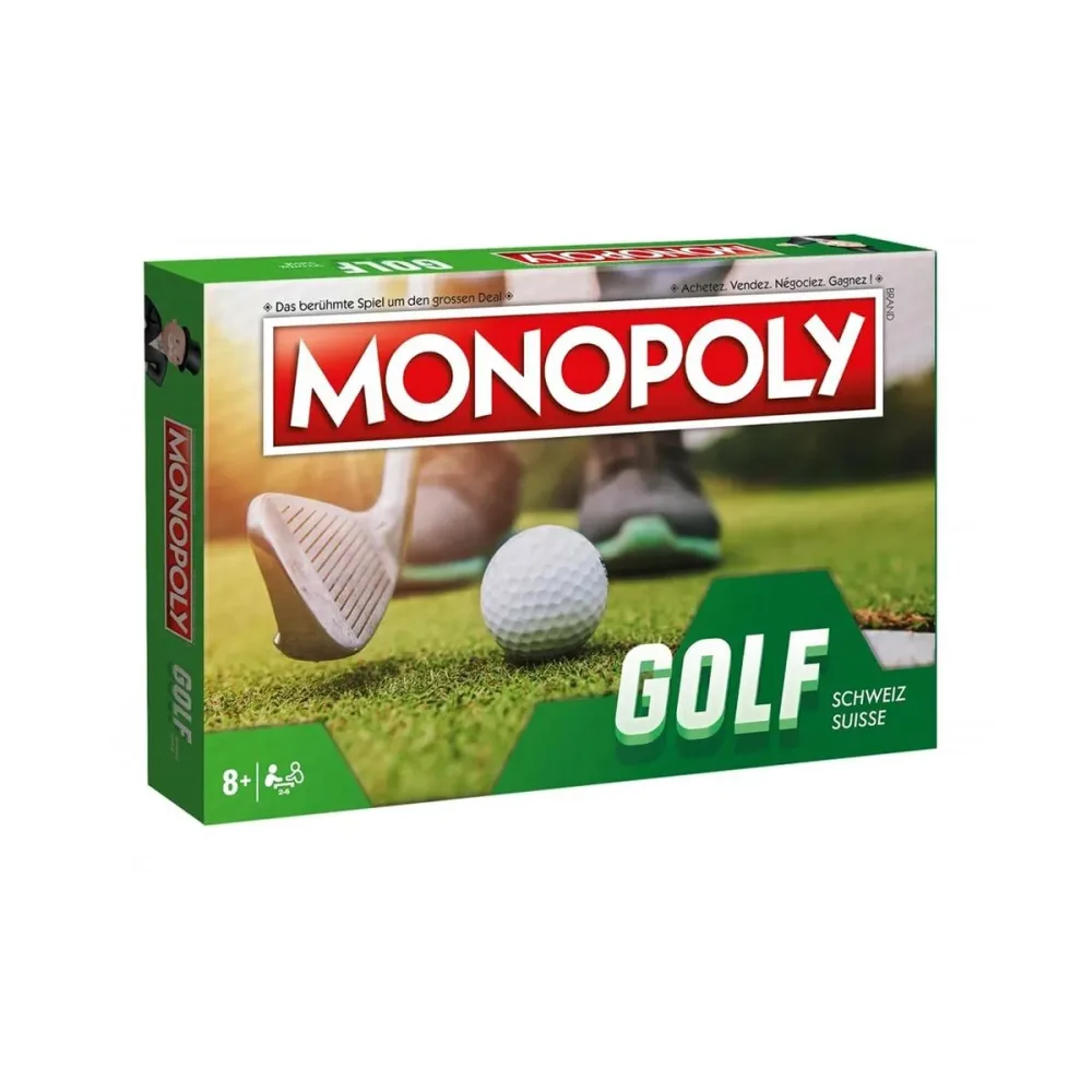 Hasbro Monopoly Golf Schweiz Spiel