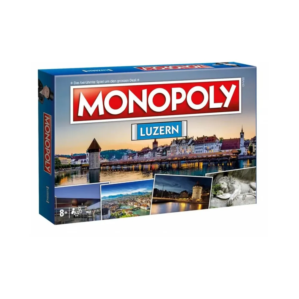 Hasbro Monopoly Luzern Spiel