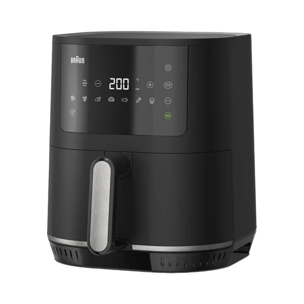Braun HF 3030I BK Fritteuse 4.3 l 1500 Kartoffel-/Gemüsestampfer, kabelgebunden Schwarz