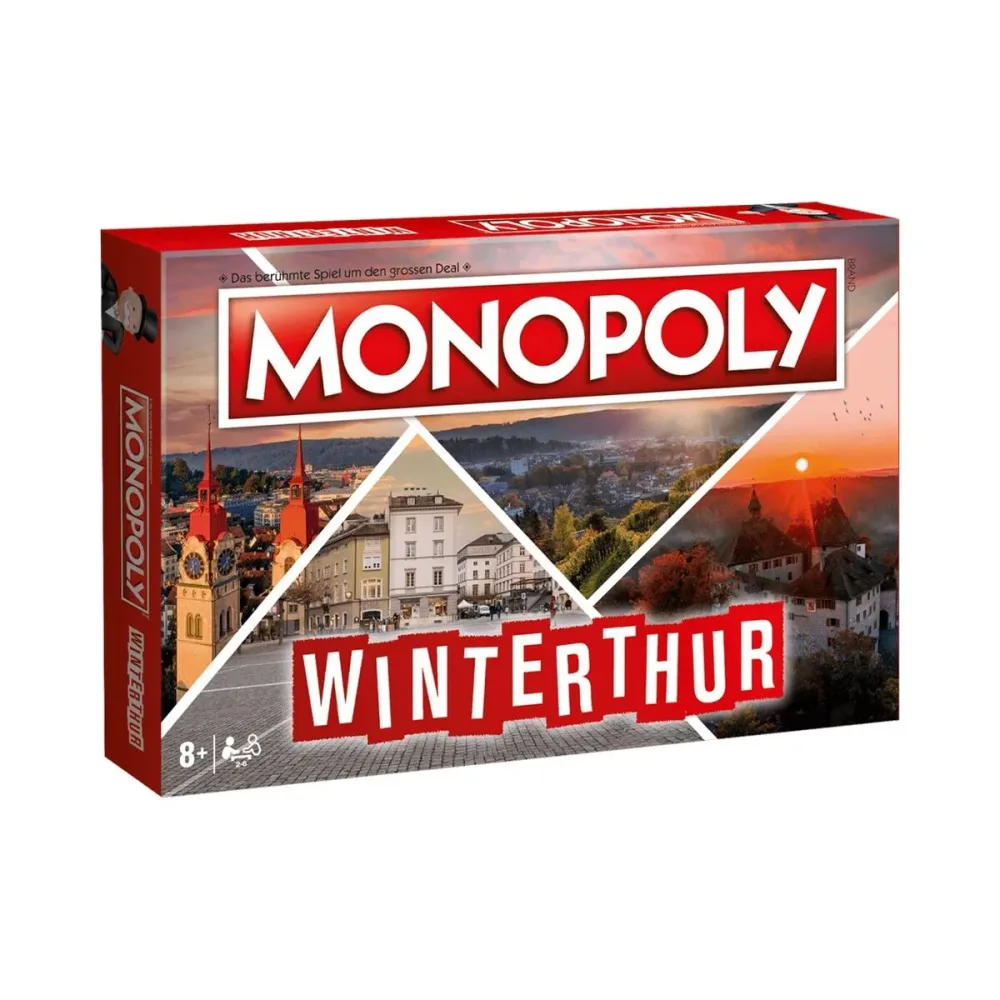 Hasbro Monopoly Winterthur Spiel