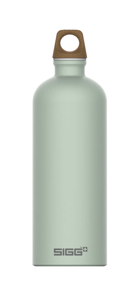 Sigg Traveller MyPlanet Repeat Plain 1.0 L Trinkflasche – Trinkflasche/Thermosflasche/Shaker – grün