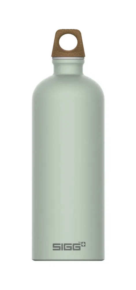 Sigg Traveller MyPlanet Repeat Plain 1.0 L Trinkflasche – Trinkflasche/Thermosflasche/Shaker – grün