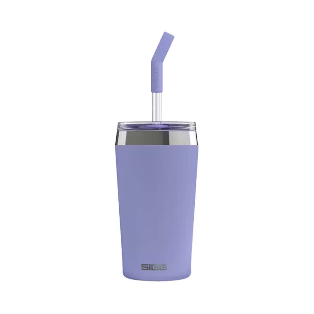 Sigg HELIA PEACEFUL BLUE 0.45 L Reisebecher – Trinkflasche/Thermosflasche/Shaker – blau