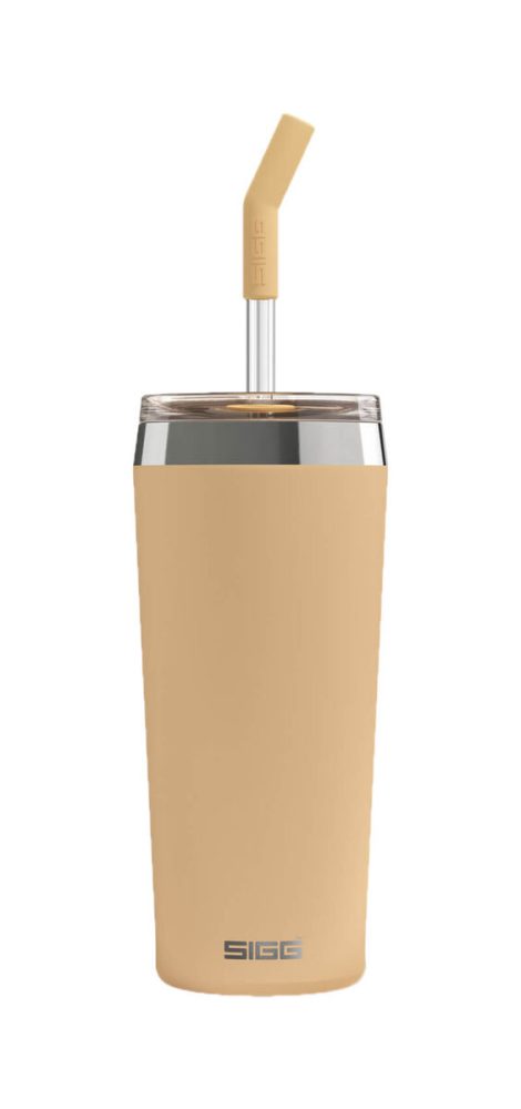 Sigg HELIA MUTED PEACH 0.6 L Reisebecher – Trinkflasche/Thermosflasche/Shaker