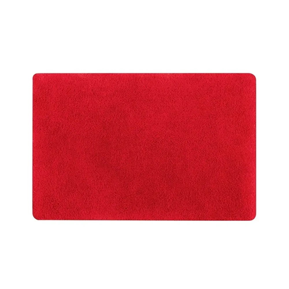 Spirella Badteppich Fino Rot | 40 × 60 cm