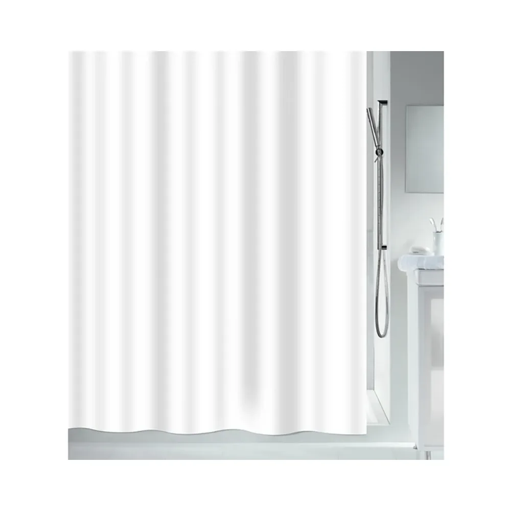 Spirella Securitas Textilduschvorhang 180x200cm Weiss
