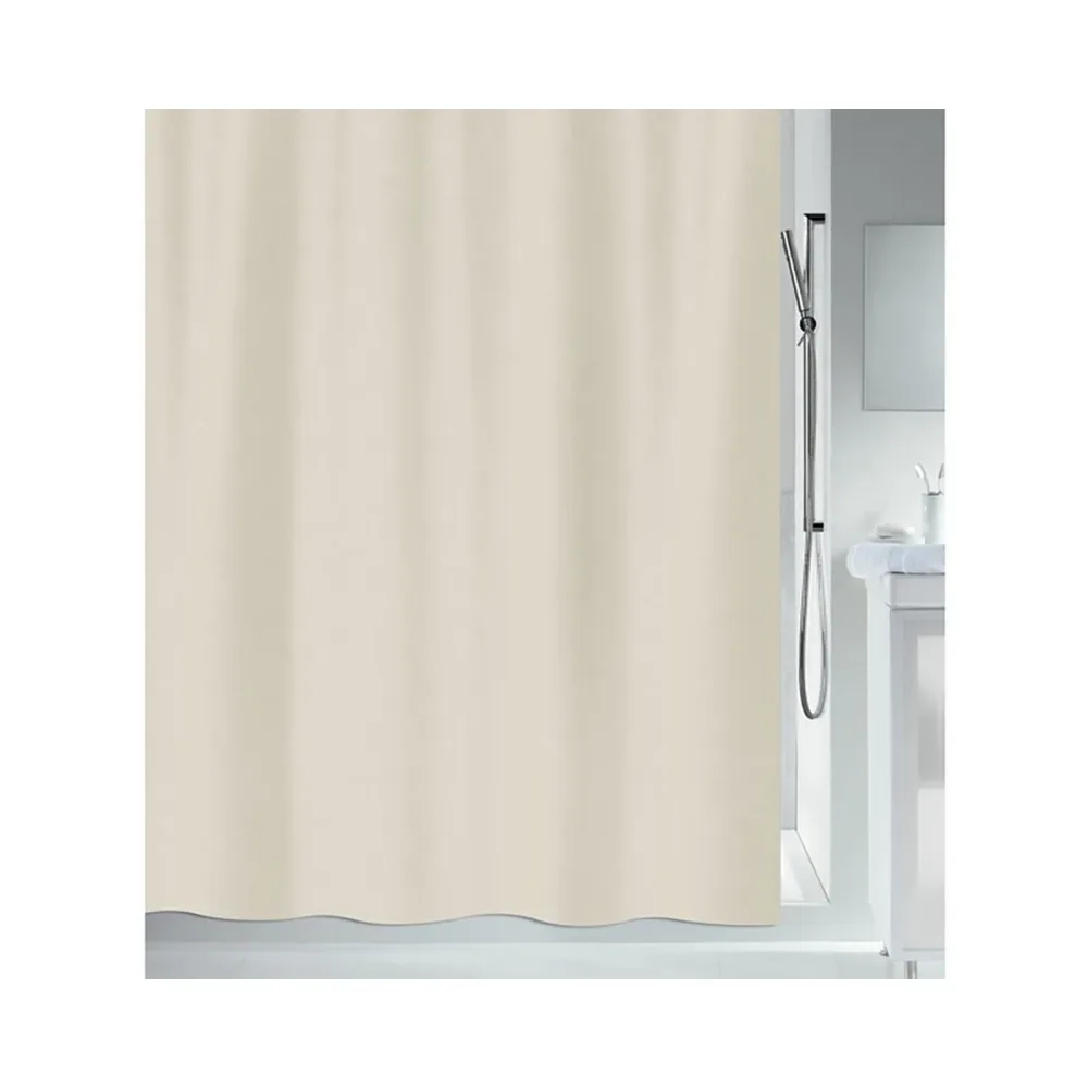 Spirella Altro Textilduschvorhang 180x200 cm Champagner