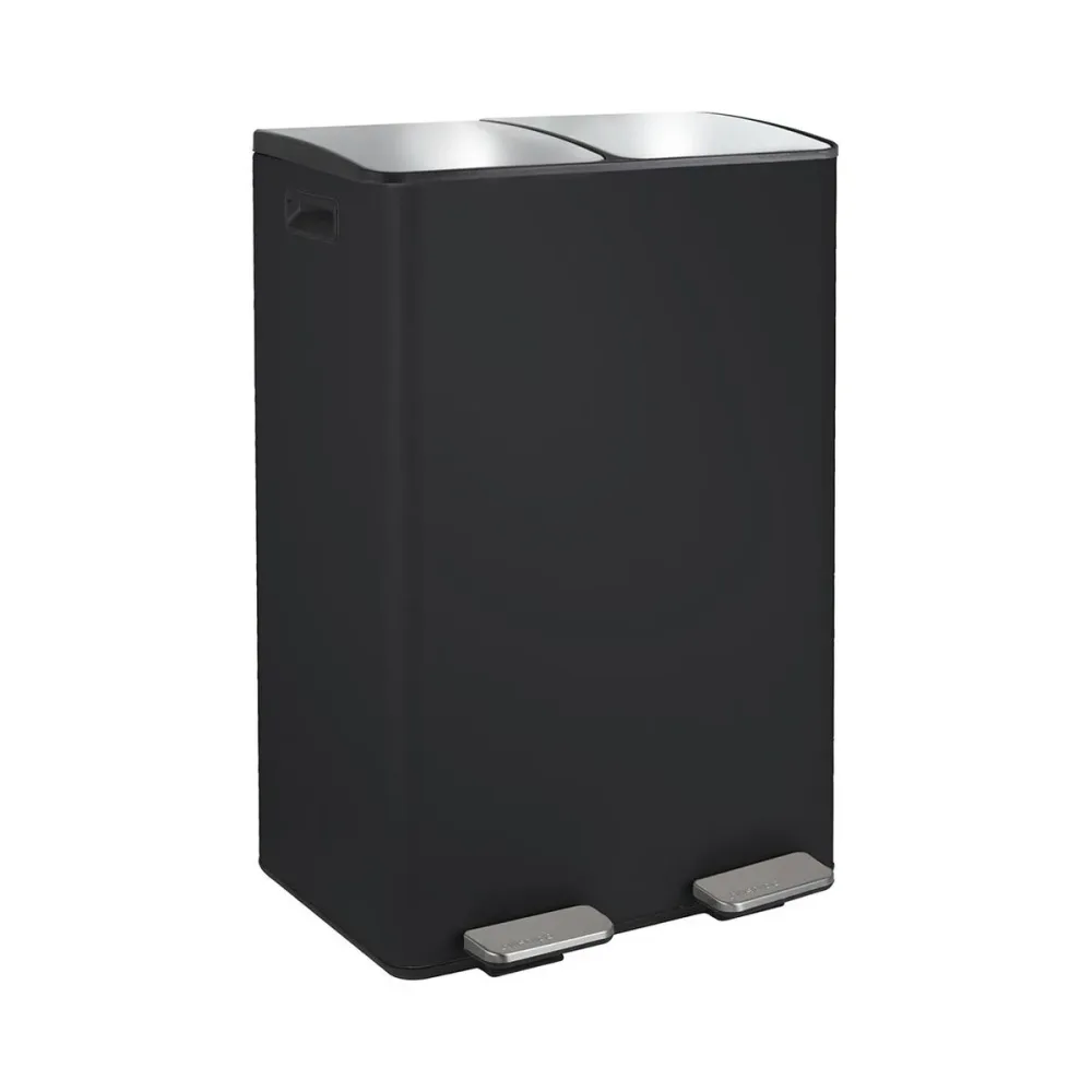 Abfalleimer Aliya Matt-Black 