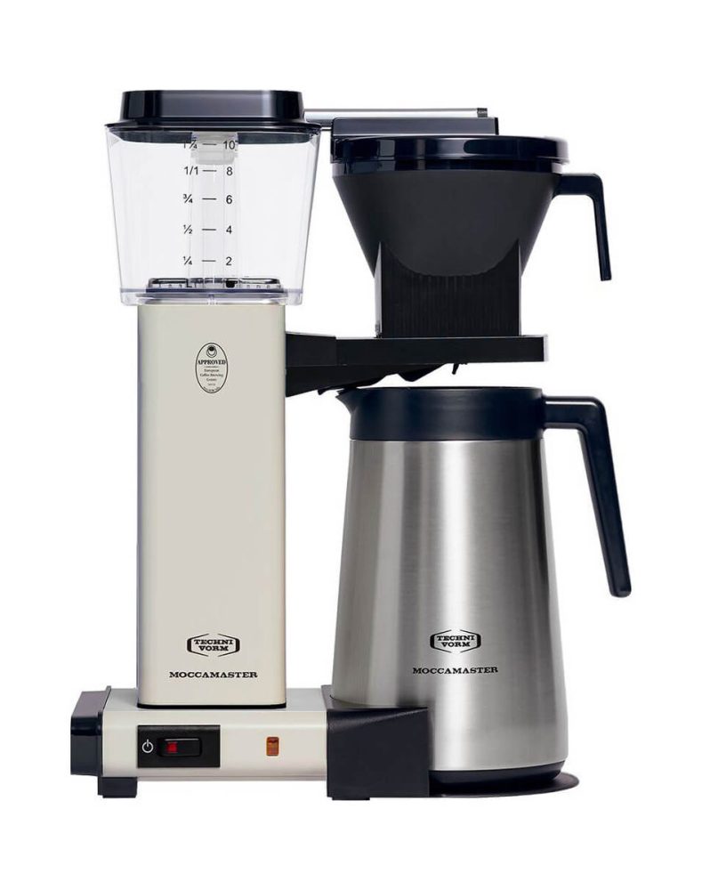 Moccamaster KBGT 741 - off-white Filterkaffeemaschine – weiss