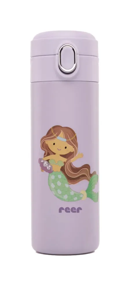 Reer R90104 Kids Trinkhalmflasche Lila