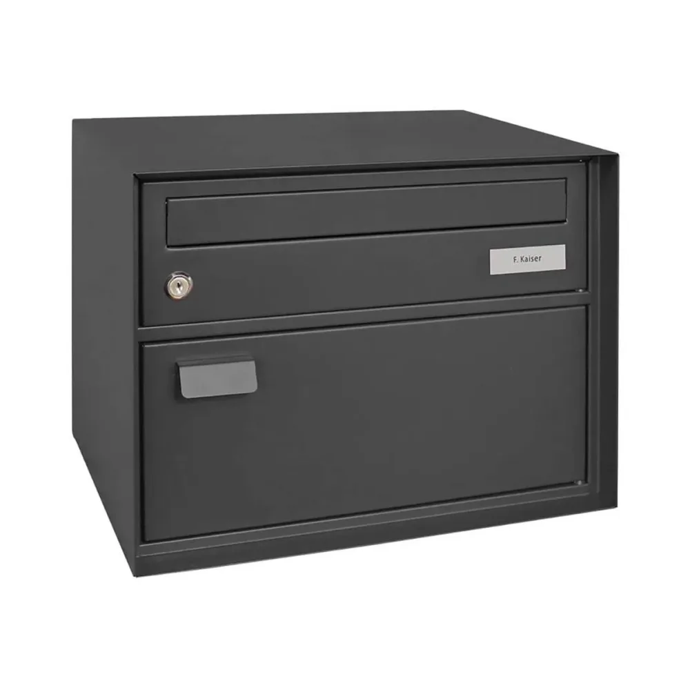Planetstar Moon Briefkasten Anthrazit